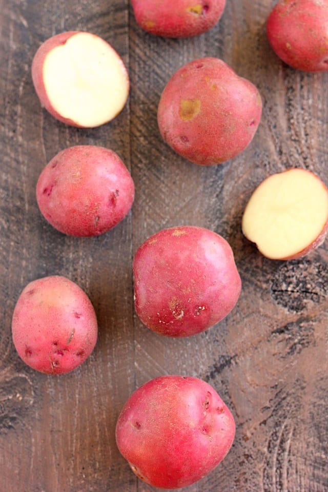 Twice Baked Cheddar Sage Potatoes