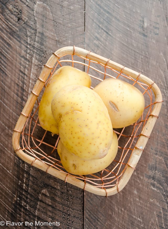 Twice Baked Rosemary and Cheese Potatoes