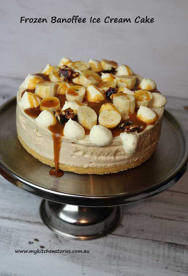 Vegan Banoffee Tart with Espresso Whipped Cream - Tiny Red Kitchen