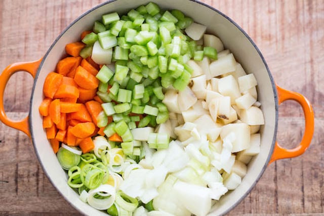 Rich Potato Leek Soup