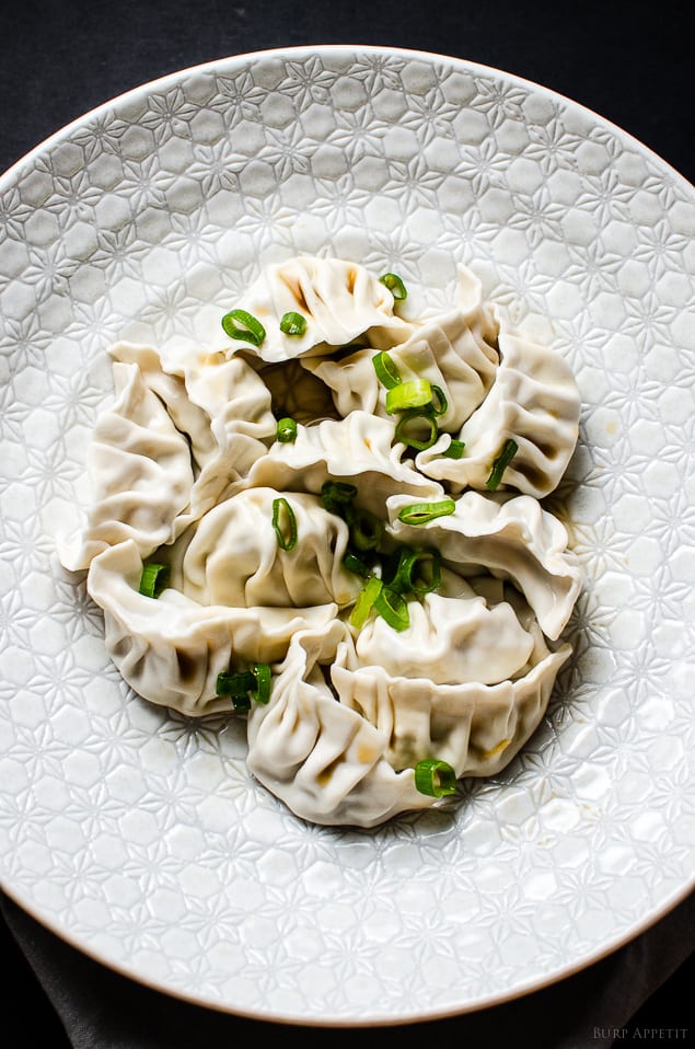 seafood dumplings