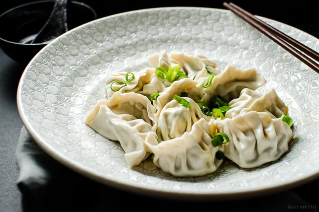 seafood dumplings