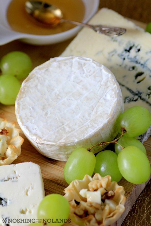 Cheese Board with Gorgonzola Honey Bites