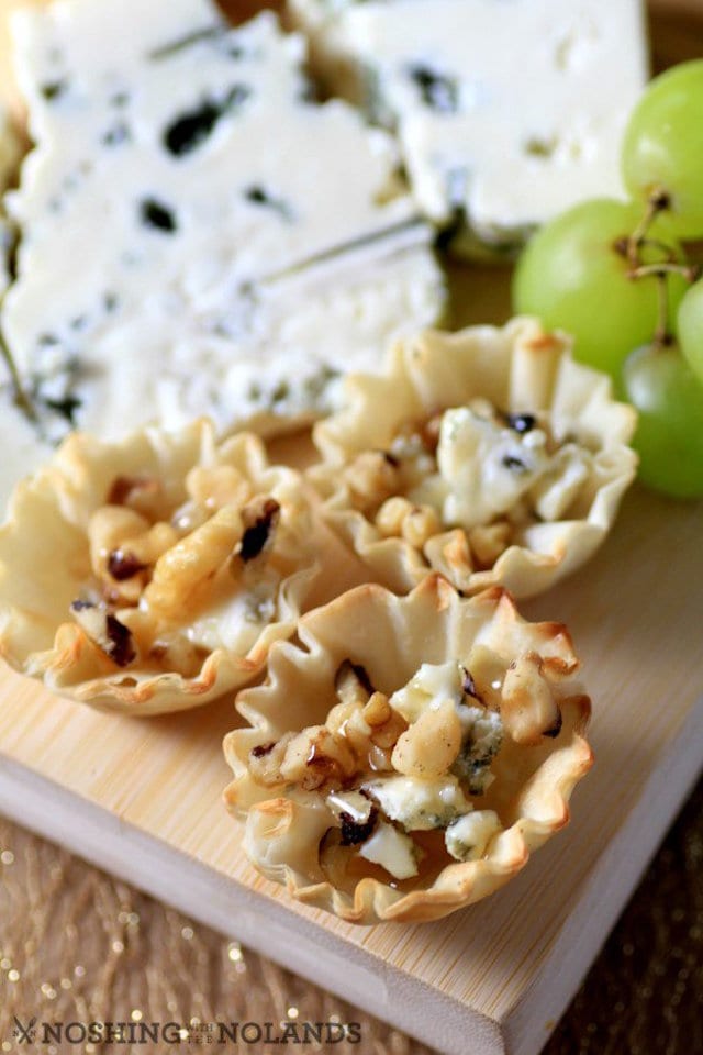 Cheese Board with Gorgonzola Honey Bites