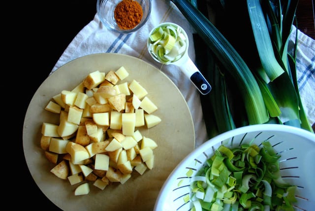 Leek and Curry Potato Soup3