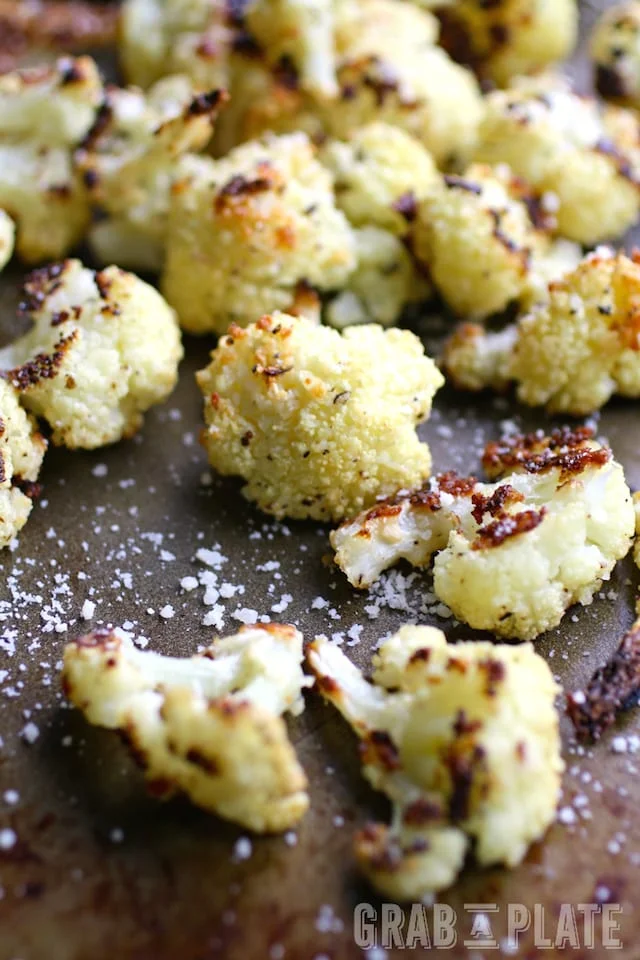 Parmasean Herb Roasted Cauliflower and Marinara Dip2