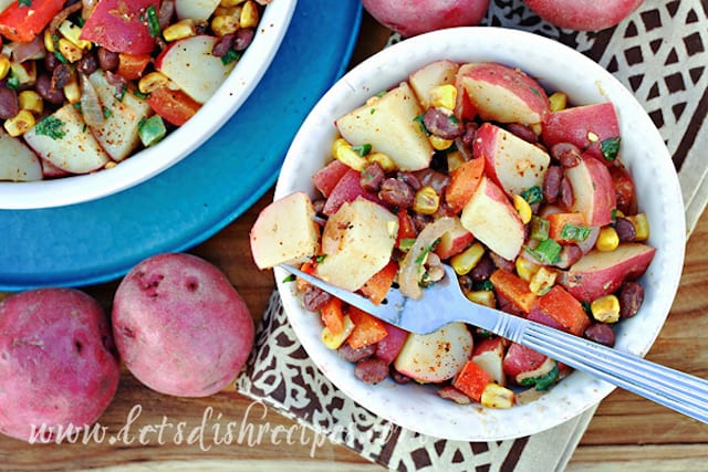 Easy Southwest Potato Salad