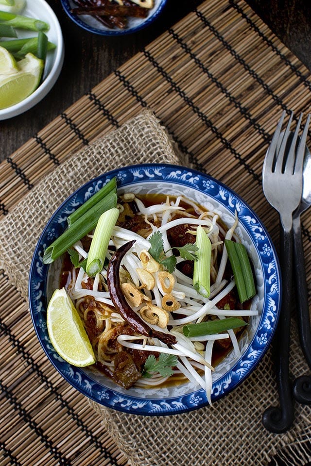 Spicy Thai Curried Noodles