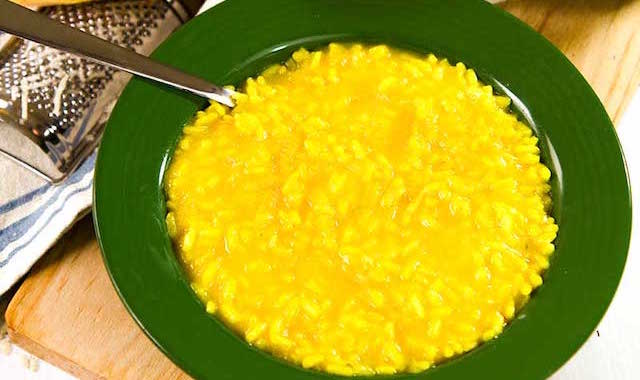 Italian Risotto (Saffron and Shrimp) - Riso Scotti