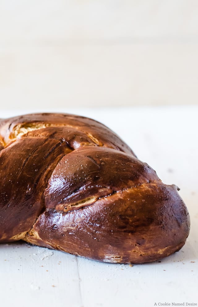 traditional braided challah bread2