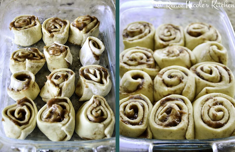 Bourbon Apple Cinnamon Rolls