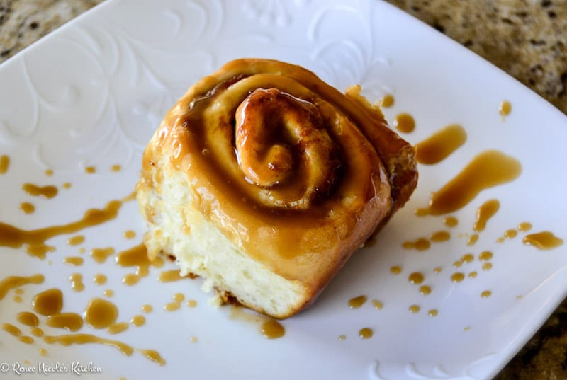 Bourbon Apple Cinnamon Rolls