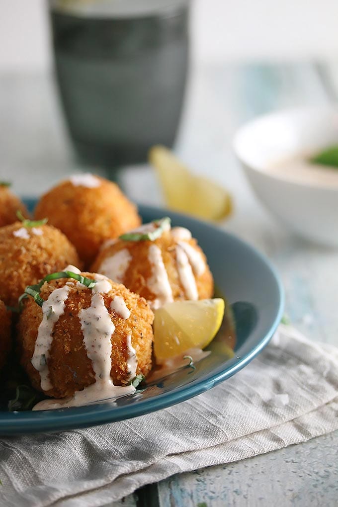 Cajun Spiced Crab Coquettes