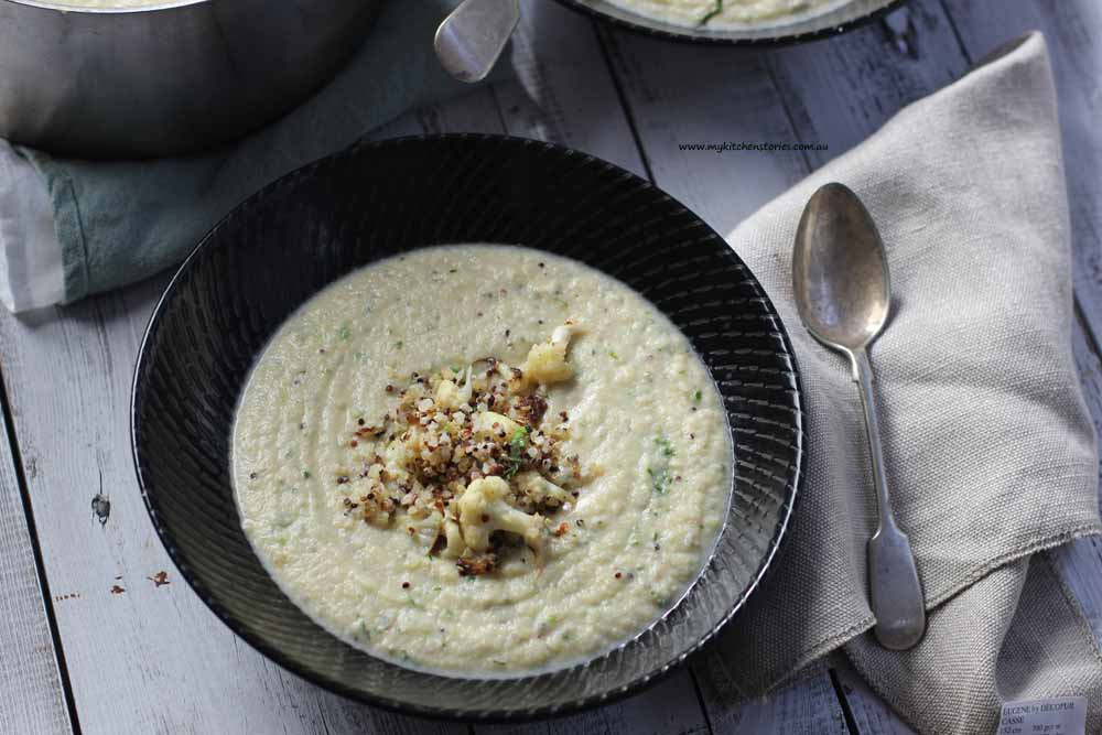 Cauliflower Quinoa soup