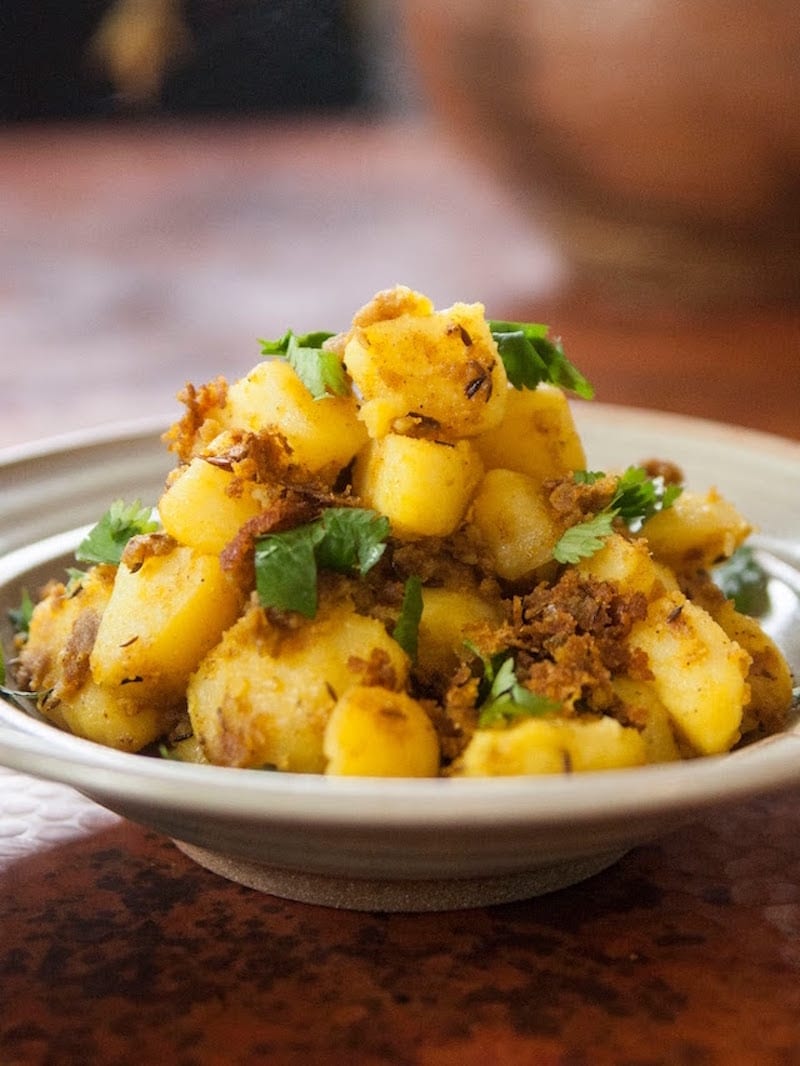 Masala Aloo Potatoes