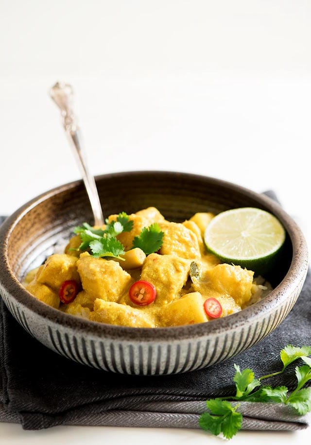 Malaysian Potato and Chicken Curry