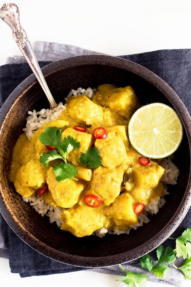 Malaysian Potato and Chicken Curry
