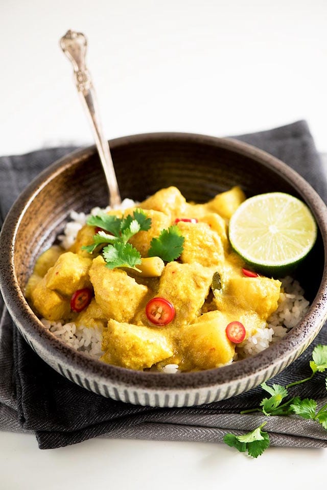 Malaysian Potato and Chicken Curry