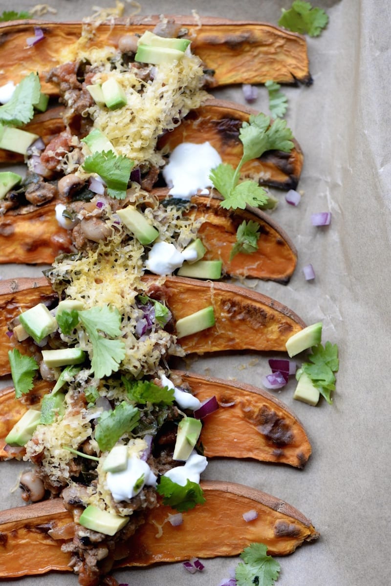 Nacho Style Sweet Potato Wedges3