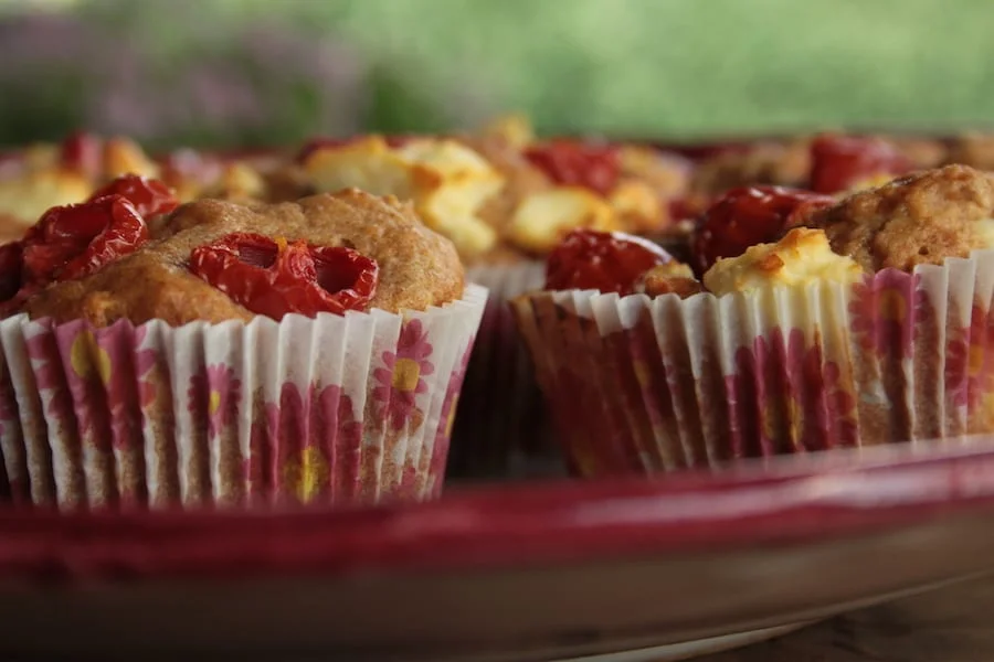 Sun-Dried Tomato and Feta Cakes