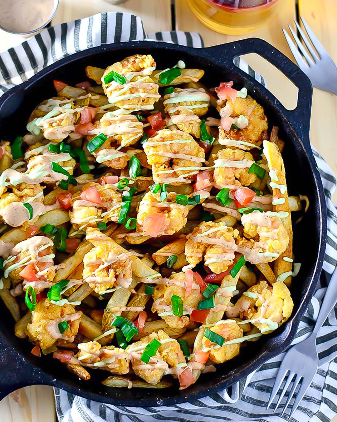 Shrimp Po-Boy-Fries Recipe