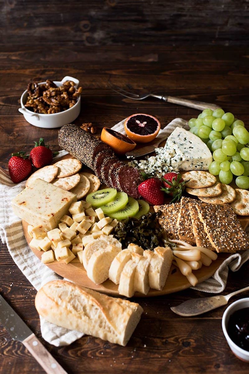 Candied Walnuts and Making a Spring Cheese Board