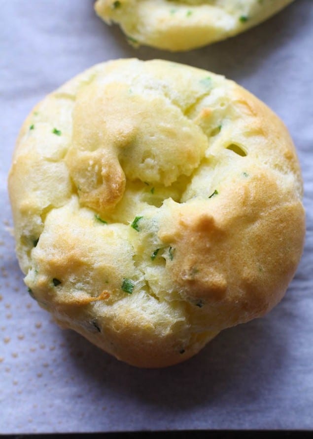 Ramp Gougères and a Spring Cheese Board