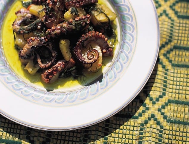Cape Sounio Grecotel Exclusive Resort's Octopus With Fennel