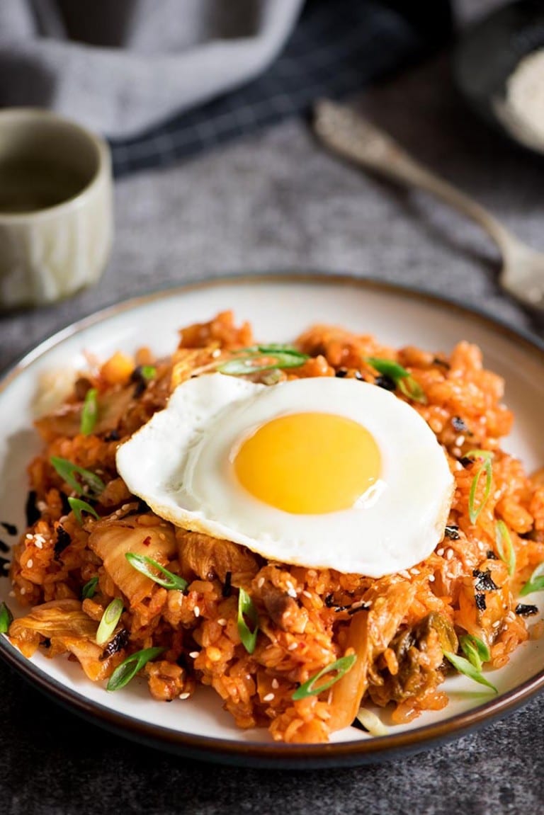 Kimchi and Pork Belly Fried Rice