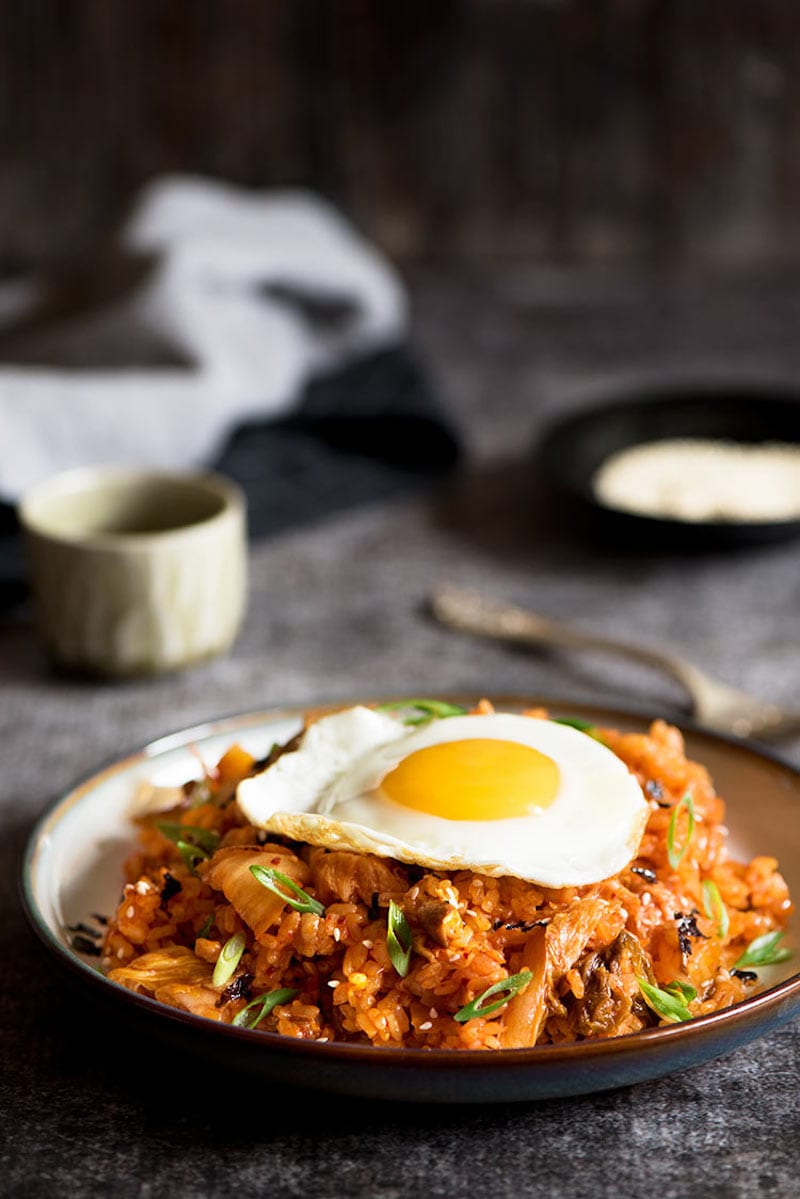 Kimchi and Pork Belly Fried Rice