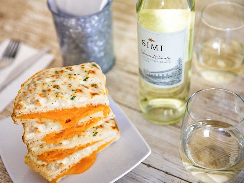 The Perfect Wine and Grilled Cheese Combo