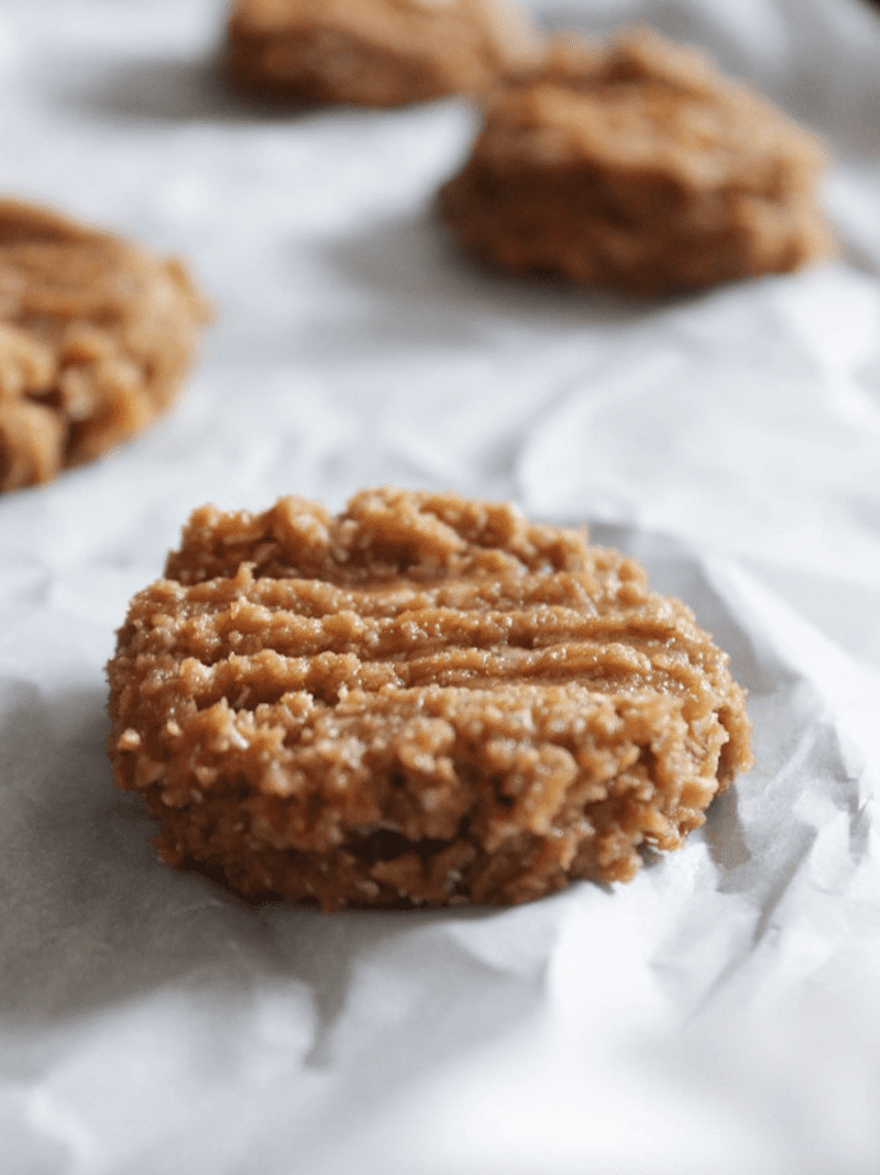 Easy Salted Peanut Butter Cookies