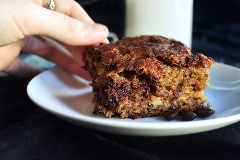 Skillet Chocolate Espresso Banana Bread7