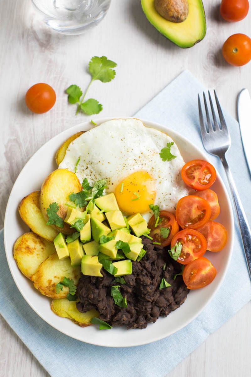 Chipotle Black Bean Breakfast Bowl