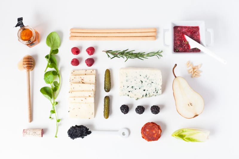 Creating a Modern Spring Cheese Board