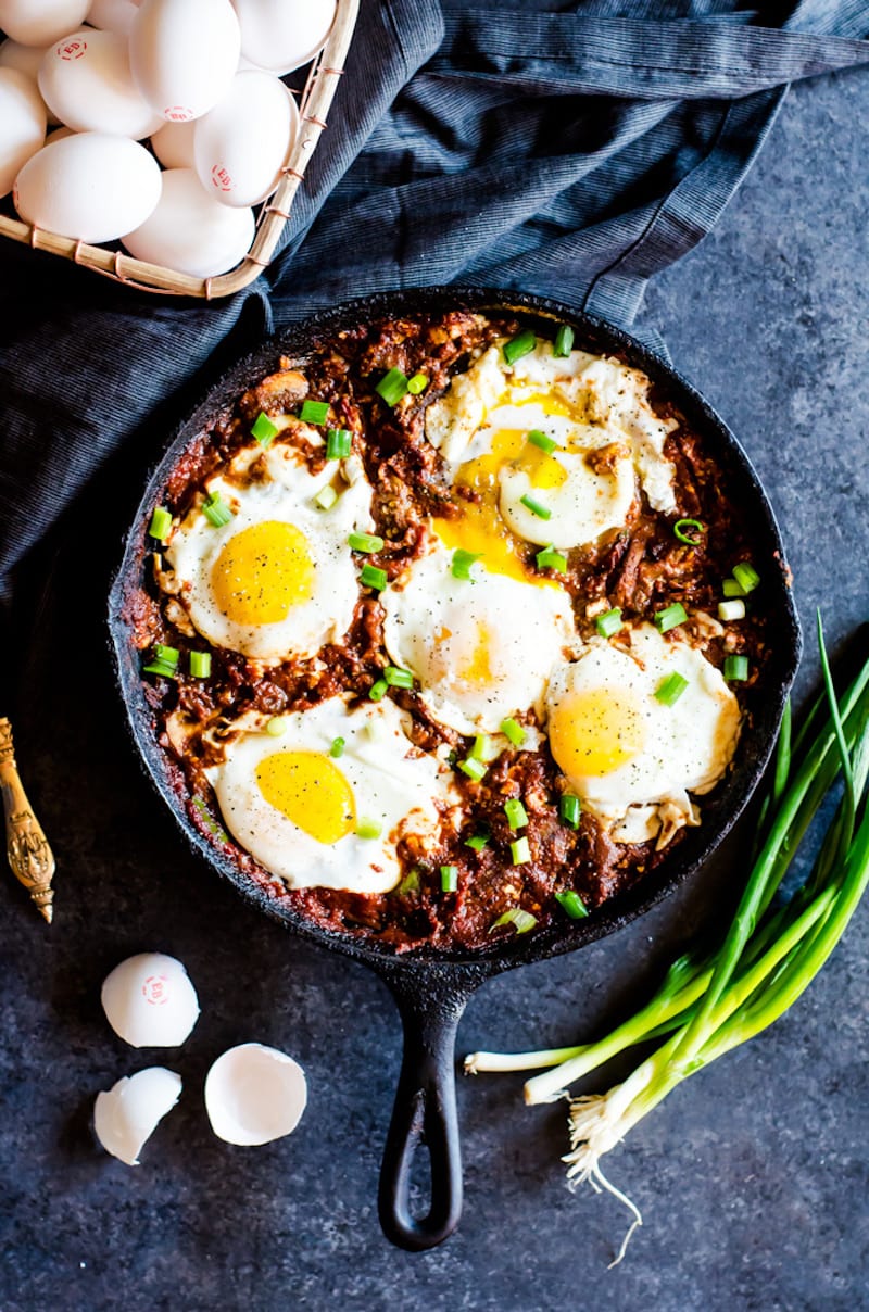 Vegetable Loaded Shakshuka