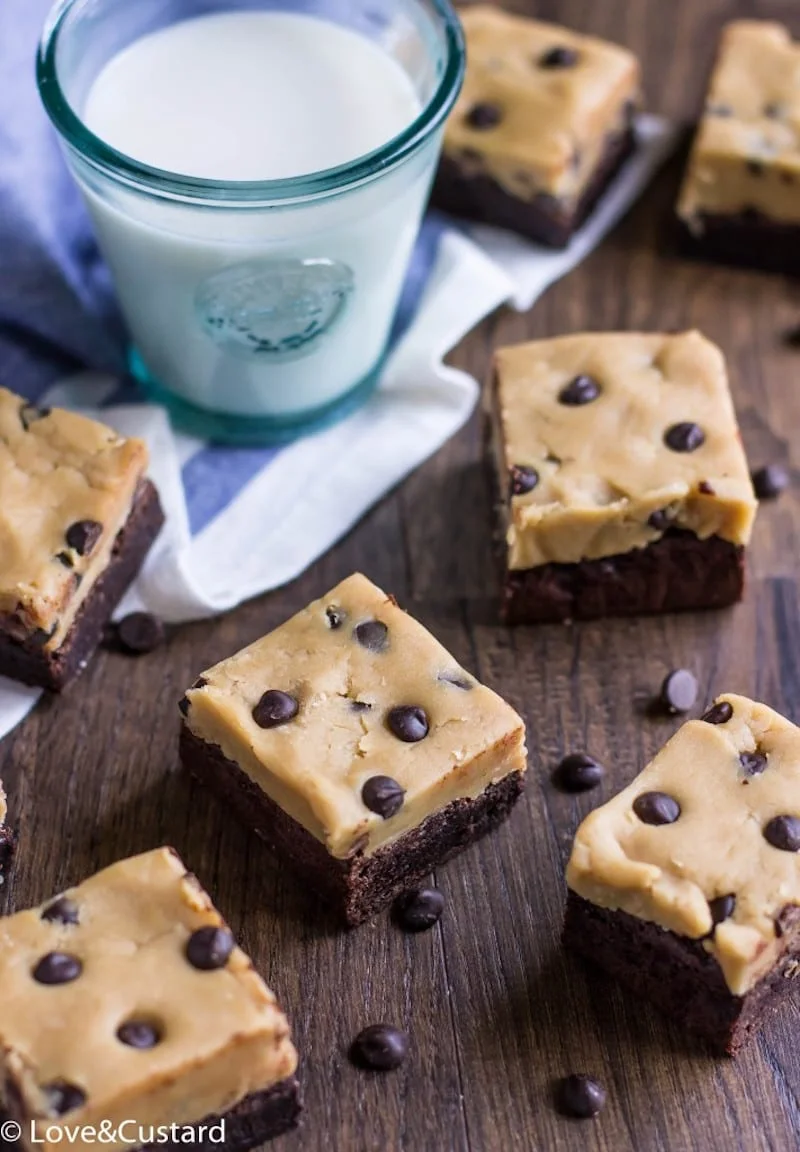 Cookie Dough Brownies