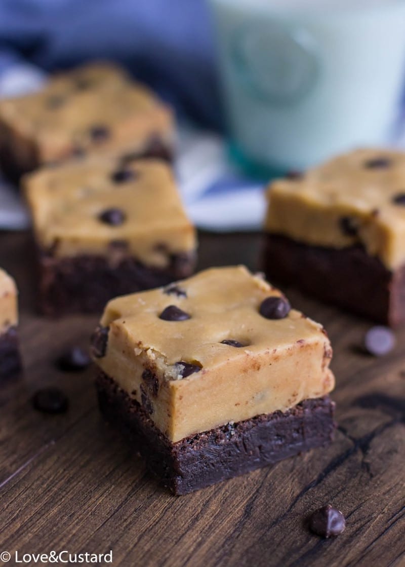 Cookie Dough Brownies