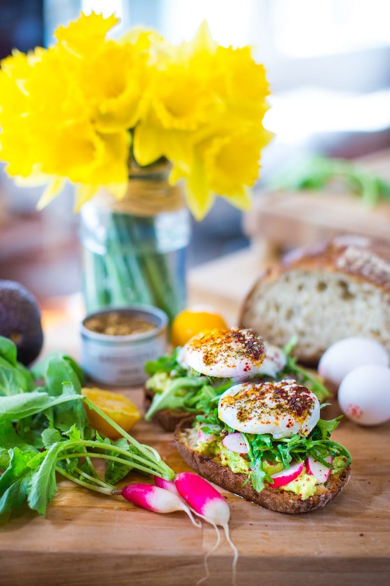 Avocado and Egg Zaatar Toast