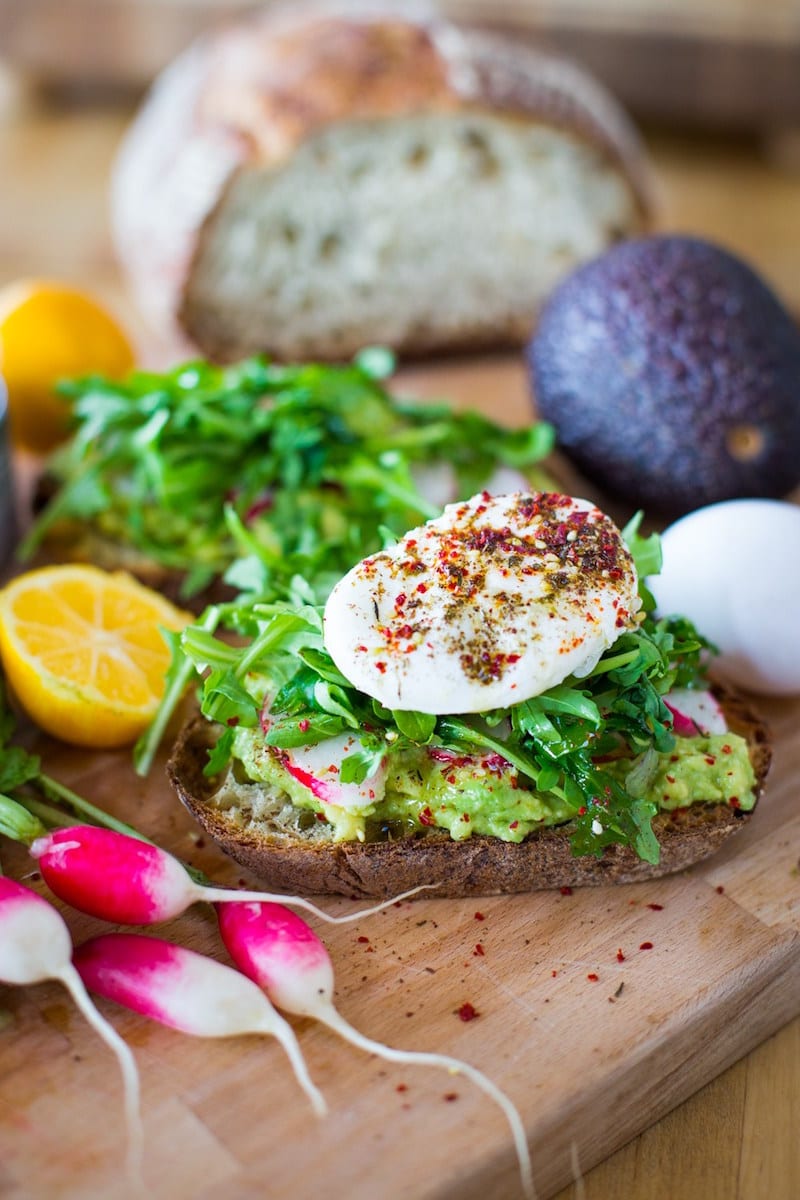 Avocado and Egg Zaatar Toast