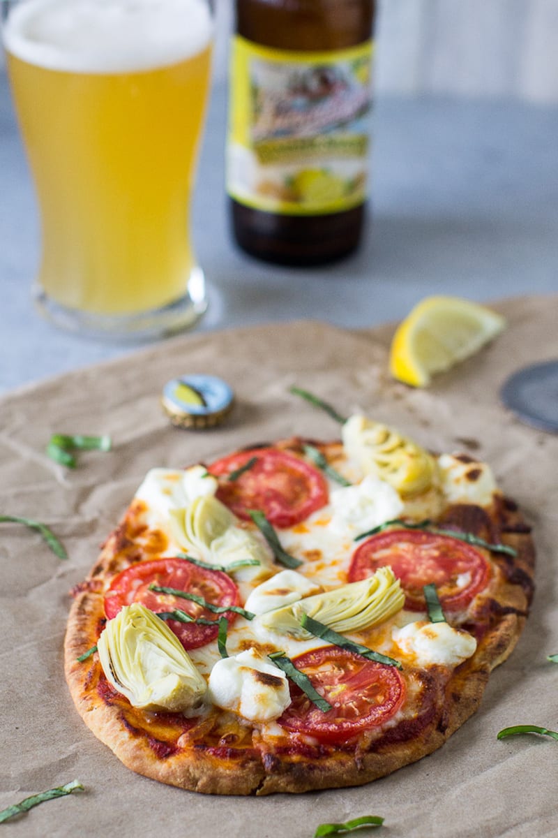 Artichoke Flatbread Pizza