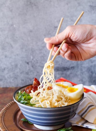 Bacon and Egg Breakfast Ramen