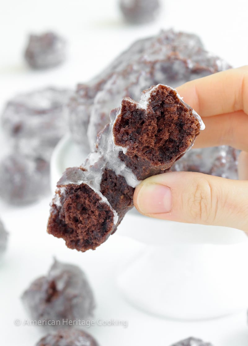 Dutch Chocolate Cake Donuts