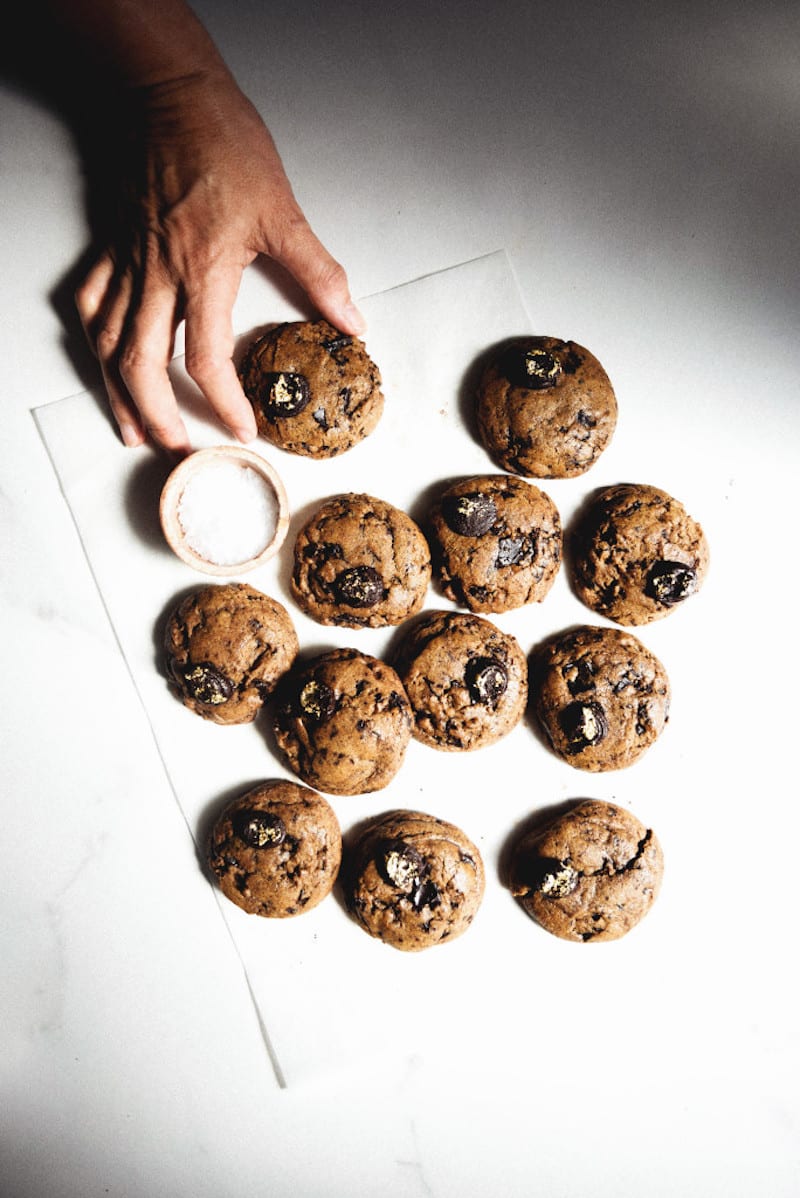 Chocolate Chip Espresso Cookies