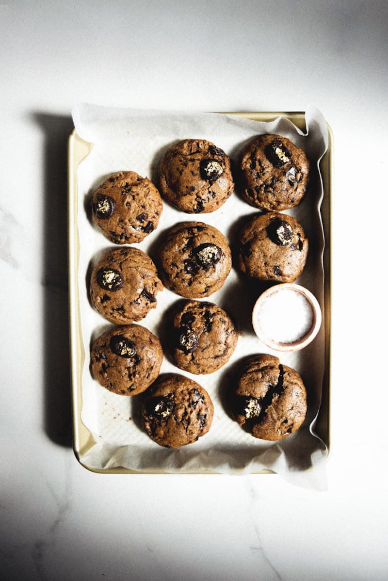 Chocolate Chip Espresso Cookies