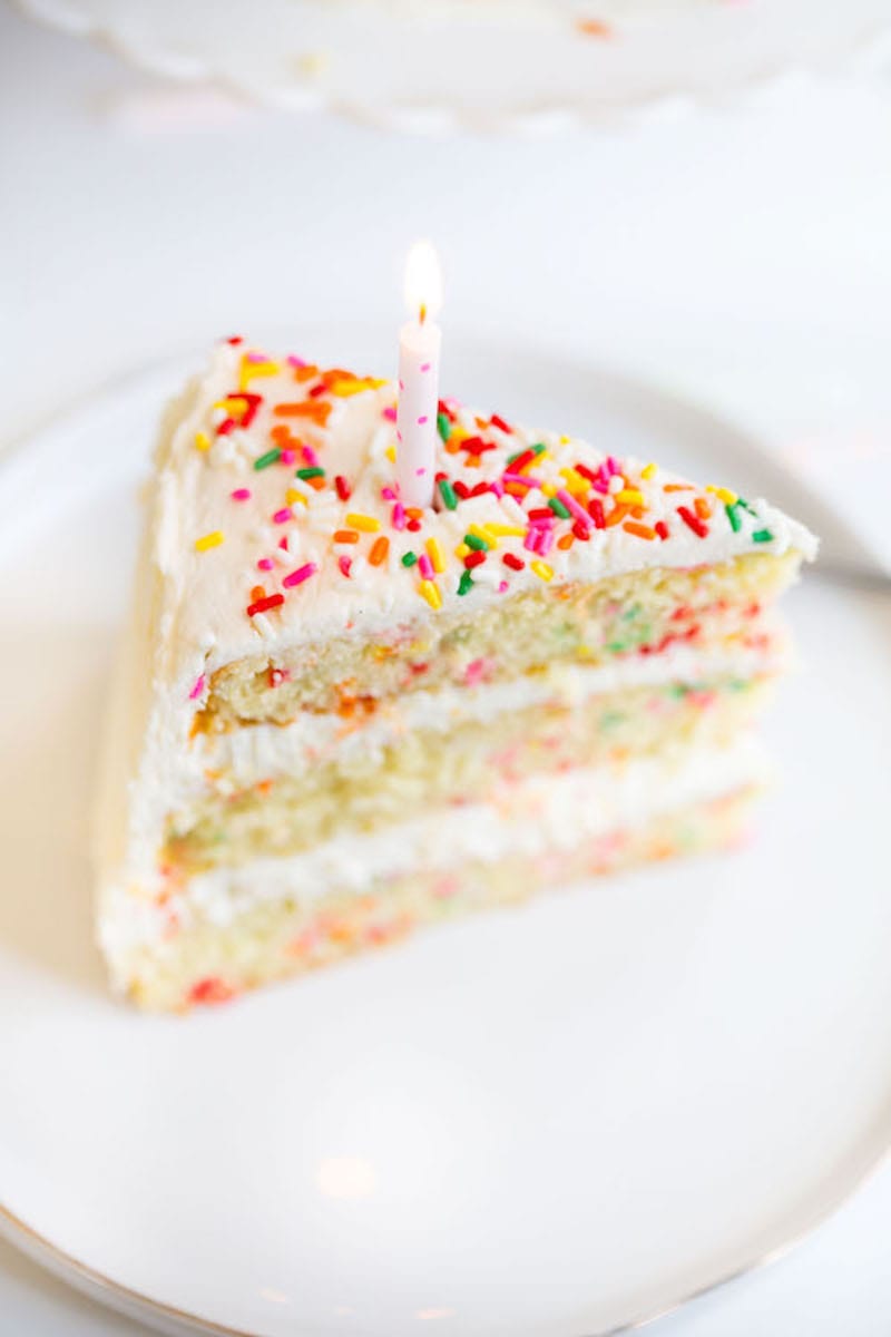 Funfetti Cake - No Box Needed