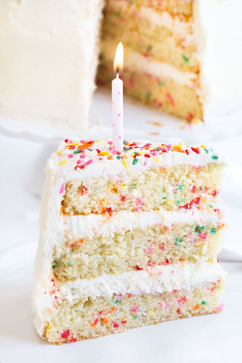 Funfetti Cake - No Box Needed