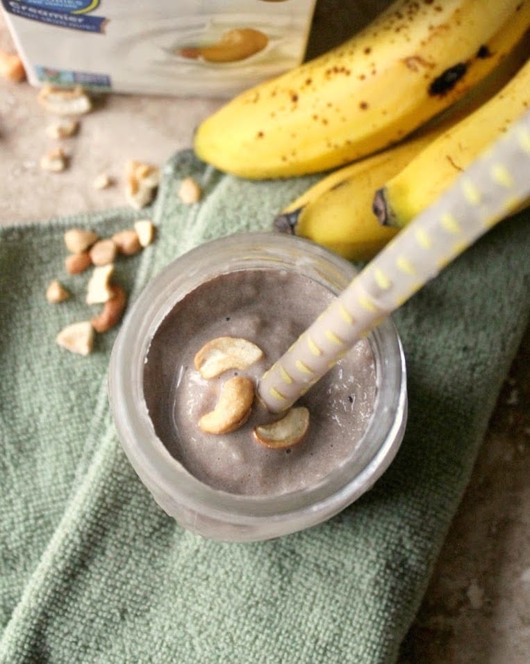 Cashew Milk Chocolate Banana Smoothie