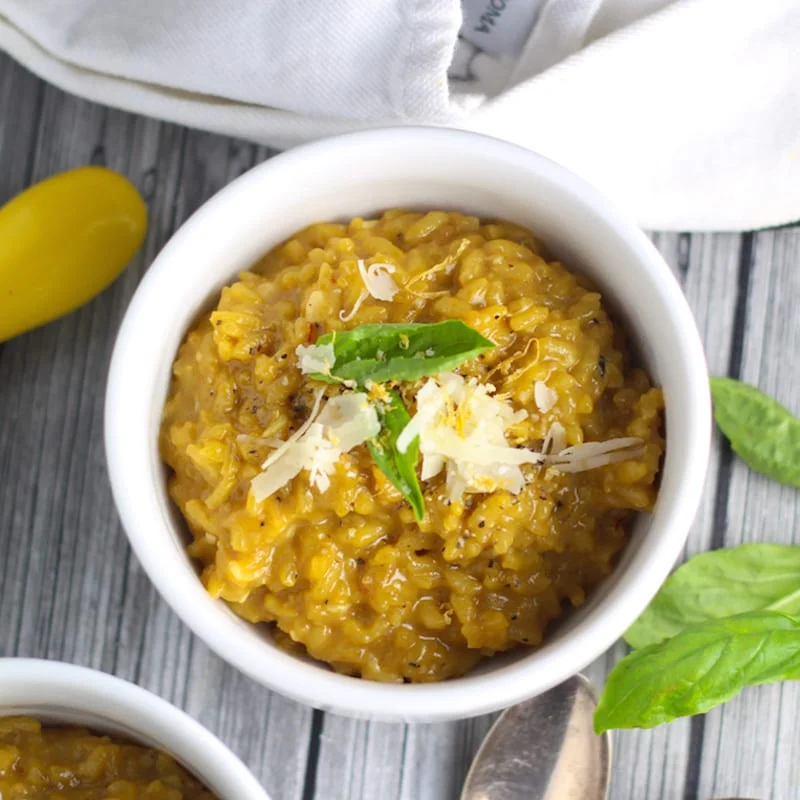 Lemon Risotto with Mascarpone