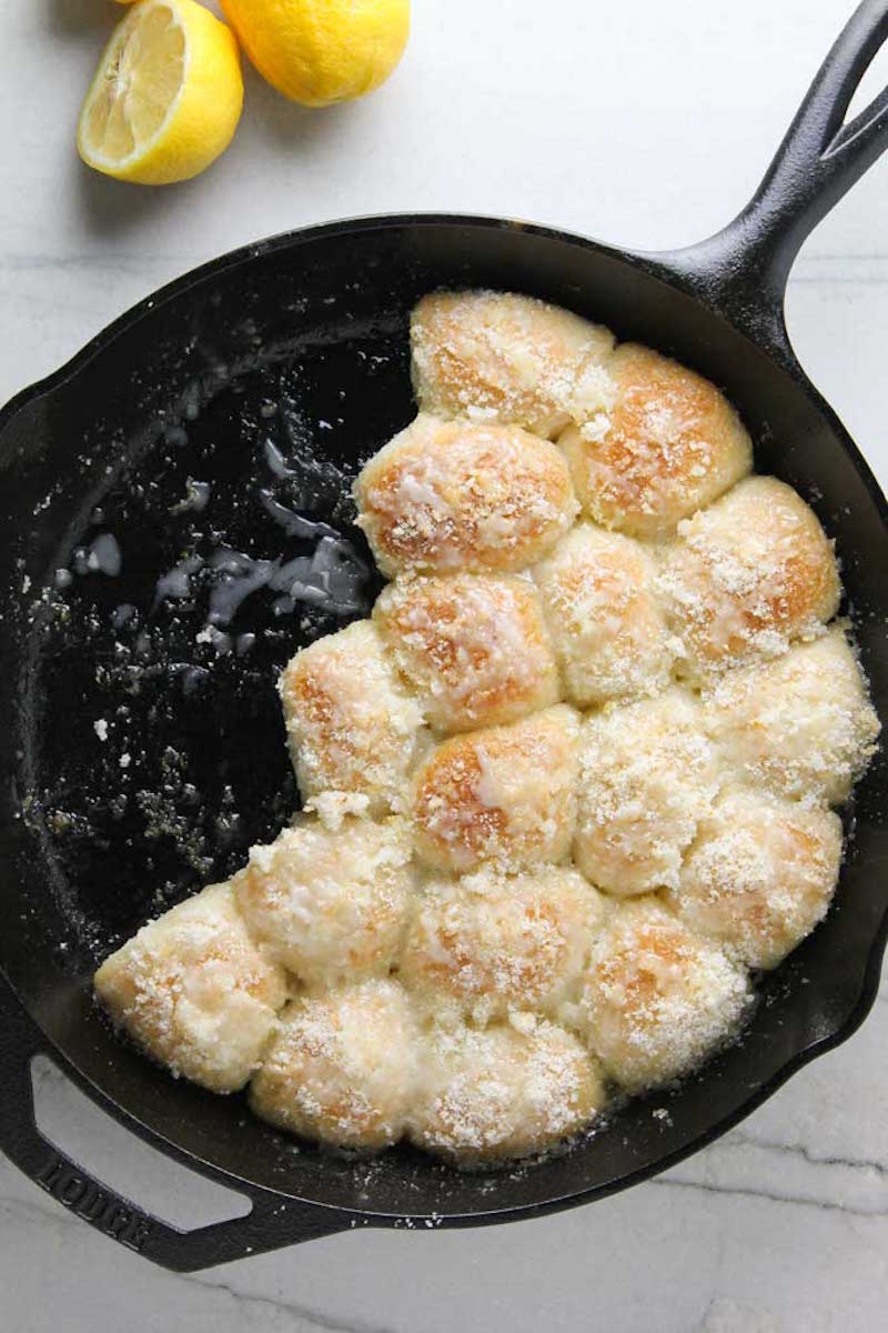 Sweet Lemon Pull-Apart Bread